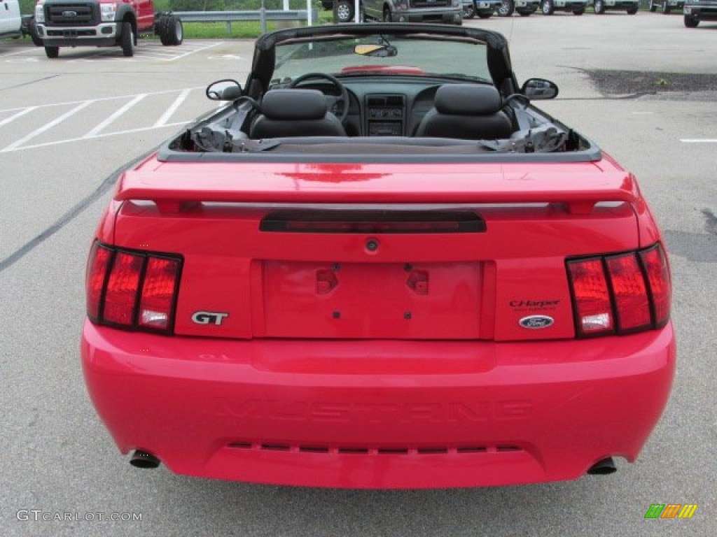 2003 Mustang GT Convertible - Torch Red / Dark Charcoal photo #10