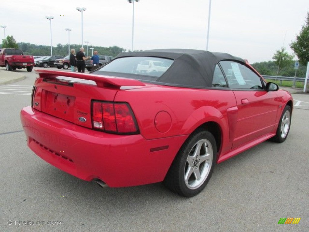 2003 Mustang GT Convertible - Torch Red / Dark Charcoal photo #11