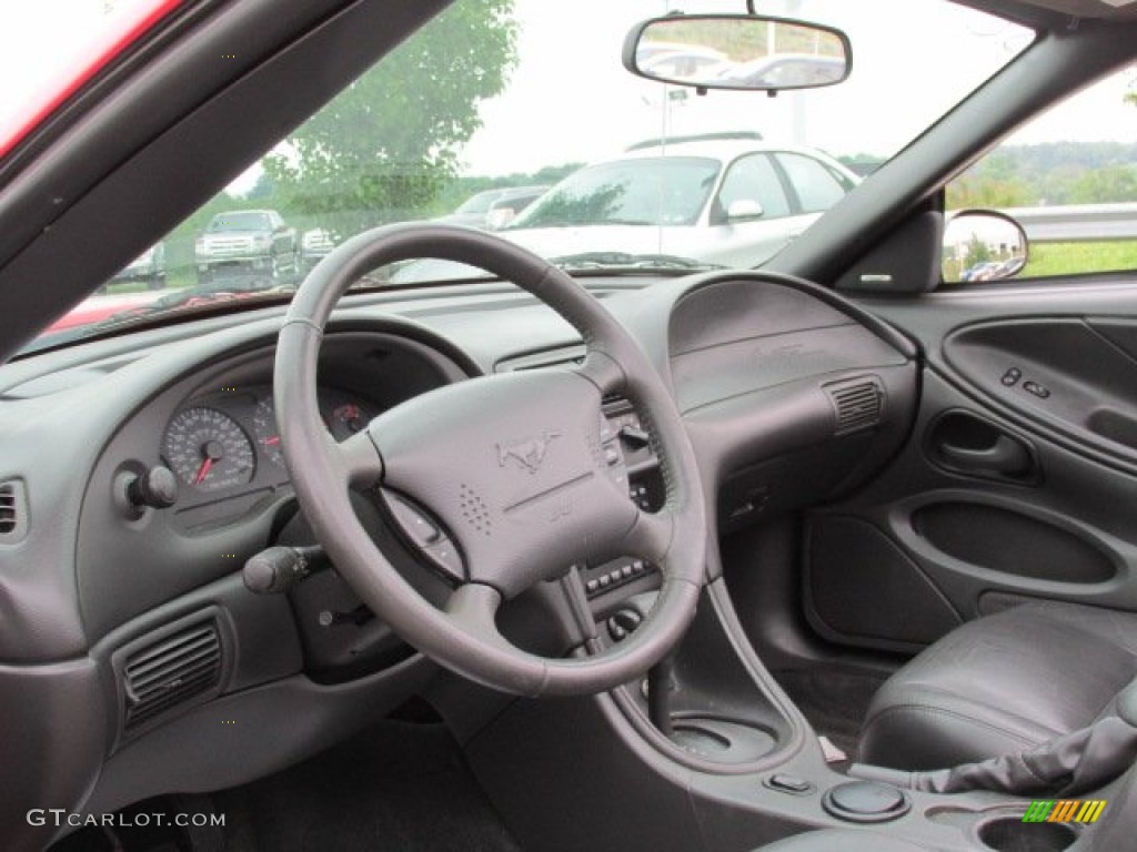 2003 Mustang GT Convertible - Torch Red / Dark Charcoal photo #14