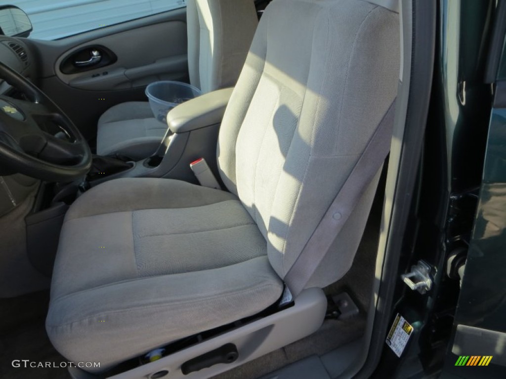 2005 TrailBlazer EXT LS - Emerald Jewel Green Metallic / Light Gray photo #29