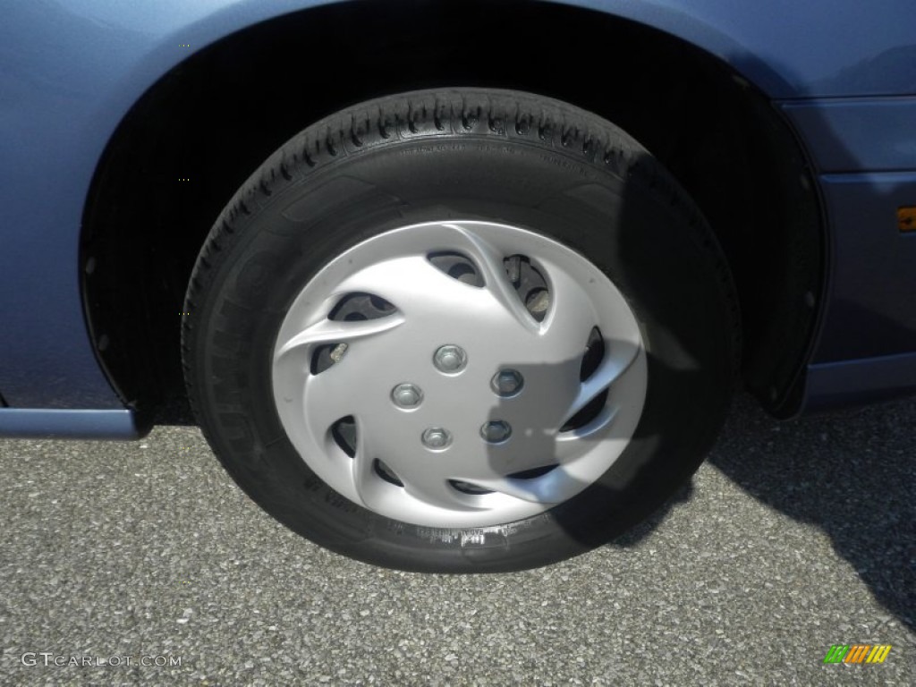 1999 Malibu Sedan - Medium Opal Blue Metallic / Medium Neutral photo #13