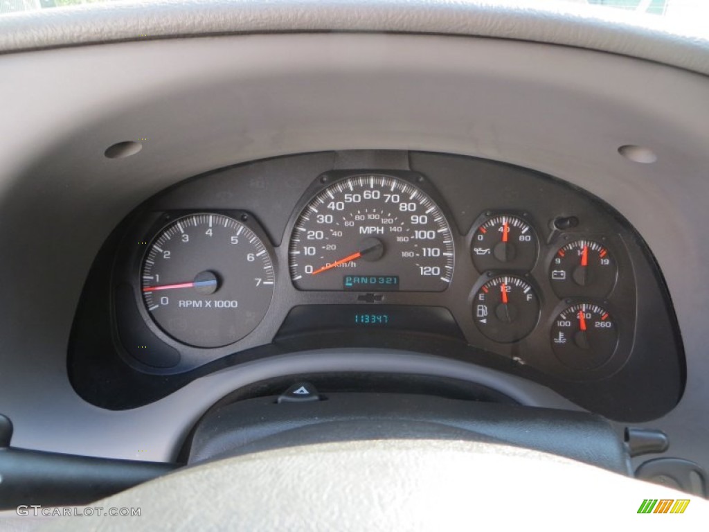 2005 TrailBlazer EXT LS - Emerald Jewel Green Metallic / Light Gray photo #37