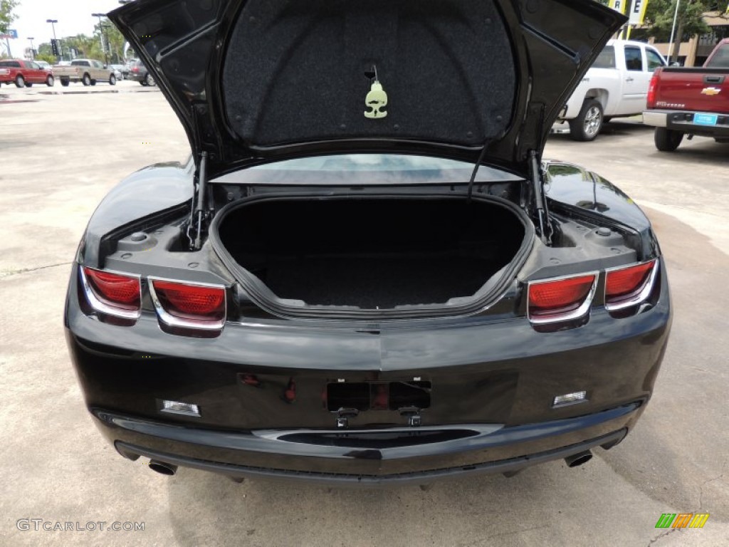2012 Camaro LT Coupe - Black / Black photo #4