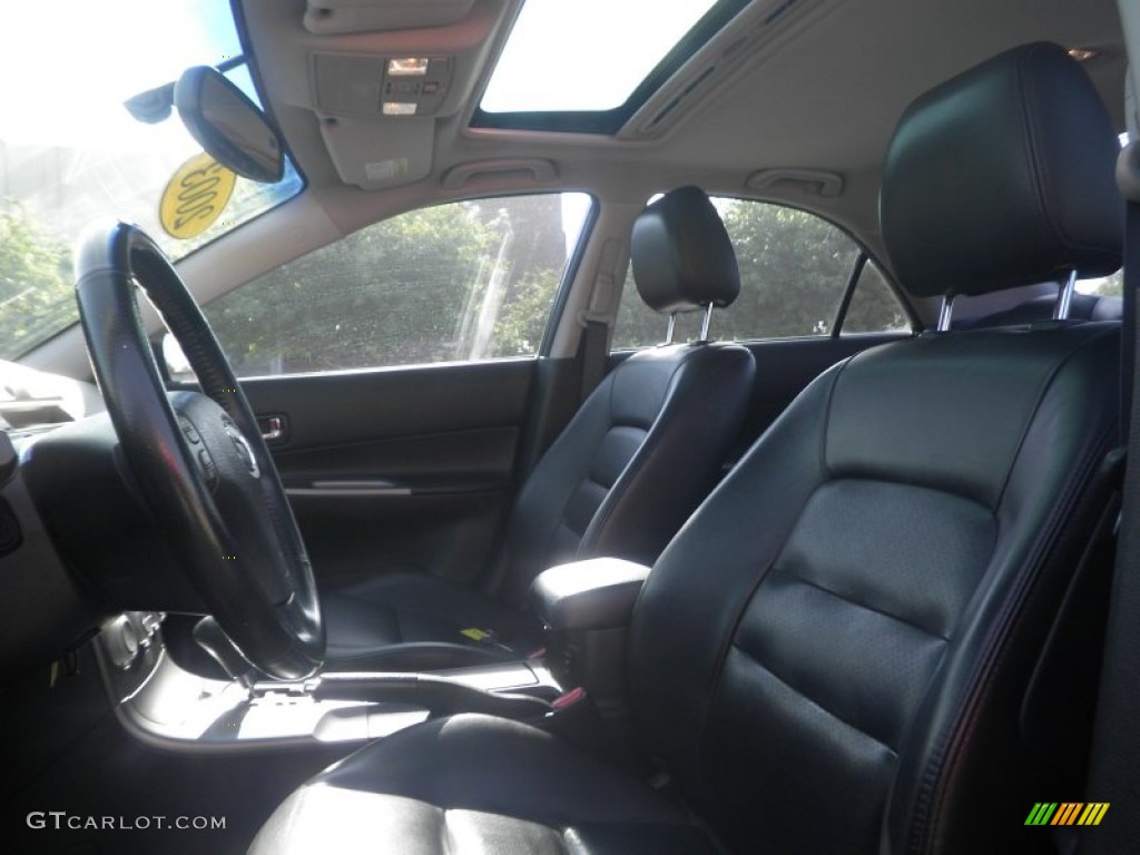 2003 MAZDA6 s Sedan - Sonic Blue Pearl / Black photo #4