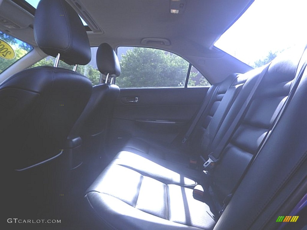 2003 MAZDA6 s Sedan - Sonic Blue Pearl / Black photo #8