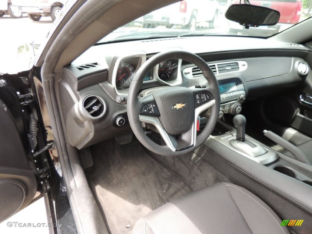 2012 Camaro LT Coupe - Black / Black photo #11