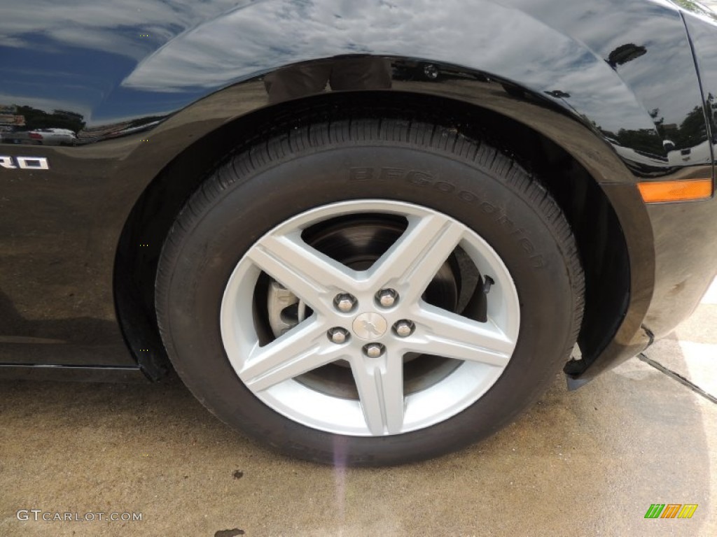2012 Camaro LT Coupe - Black / Black photo #22