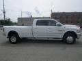 Bright White - 3500 Laramie Crew Cab 4x4 Dually Photo No. 2