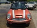 2006 Hot Orange Metallic Mini Cooper S Convertible  photo #2