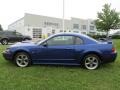 2002 Sonic Blue Metallic Ford Mustang GT Coupe  photo #6