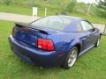 2002 Sonic Blue Metallic Ford Mustang GT Coupe  photo #9