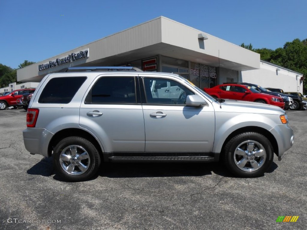 2012 Escape Limited 4WD - Ingot Silver Metallic / Charcoal Black photo #8