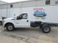 2013 Oxford White Ford F350 Super Duty XL Regular Cab Dually Chassis  photo #3