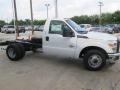 2013 Oxford White Ford F350 Super Duty XL Regular Cab Dually Chassis  photo #7