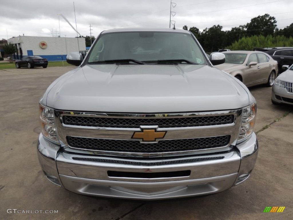 Silver Ice Metallic 2012 Chevrolet Silverado 1500 LT Crew Cab Exterior Photo #82476260