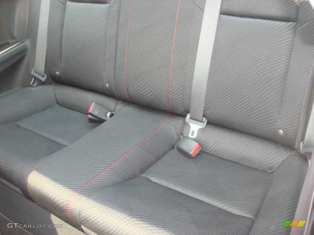 2012 Honda Civic Si Coupe Rear Seat Photo #82476317