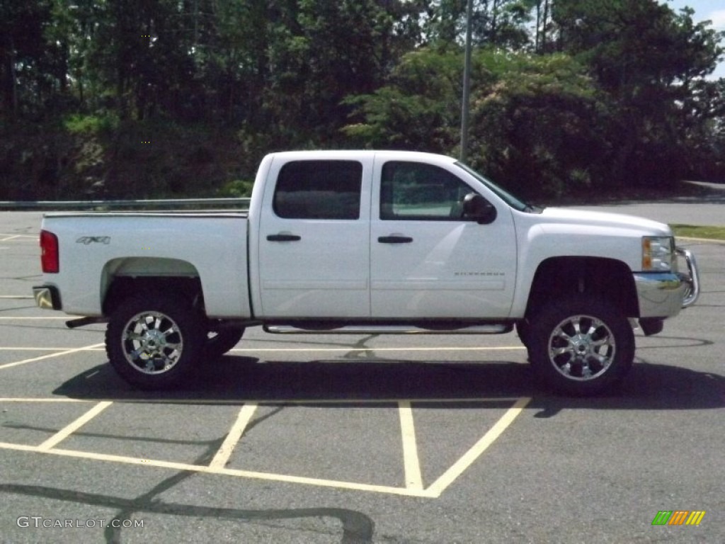 2013 Silverado 1500 LT Crew Cab 4x4 - Summit White / Ebony photo #6