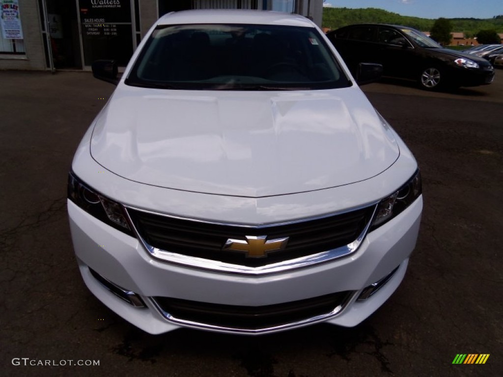 2014 Impala LS - Summit White / Jet Black/Dark Titanium photo #3