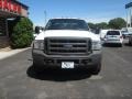 2005 Oxford White Ford F550 Super Duty XL Crew Cab Chassis Utility  photo #11