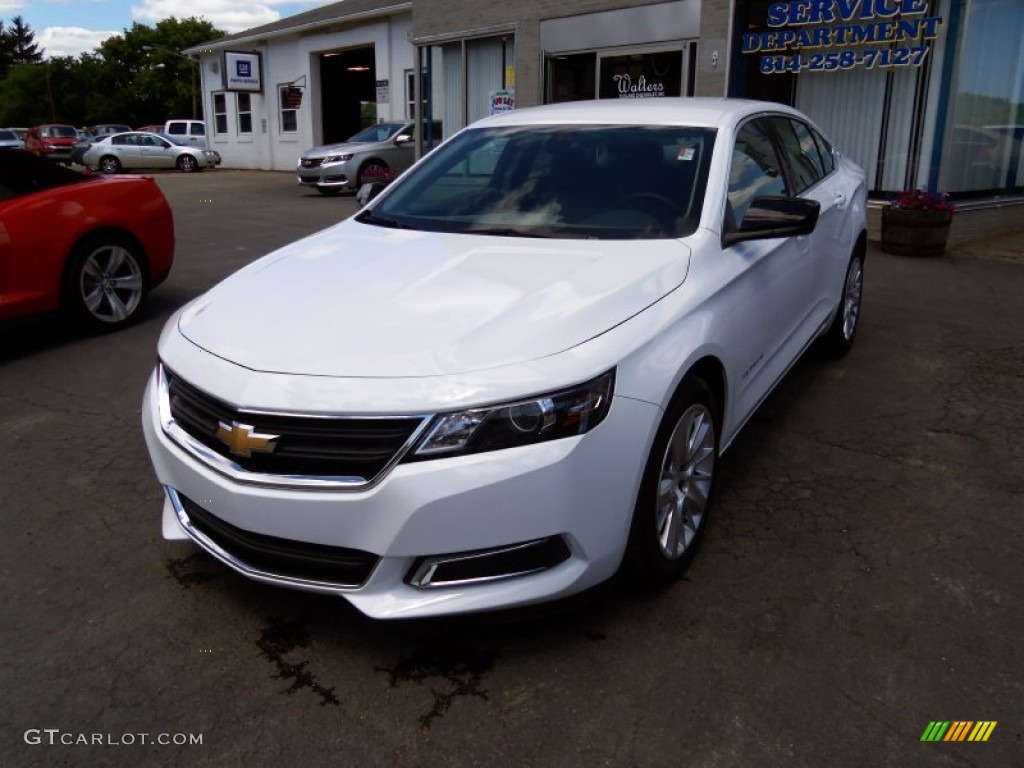 2014 Impala LS - Summit White / Jet Black/Dark Titanium photo #4