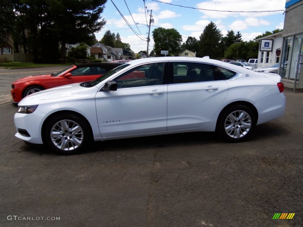 2014 Impala LS - Summit White / Jet Black/Dark Titanium photo #5