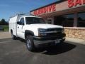 Summit White - Silverado 2500HD Classic Work Truck Regular Cab Chassis Photo No. 3