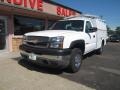 Summit White - Silverado 2500HD Classic Work Truck Regular Cab Chassis Photo No. 13