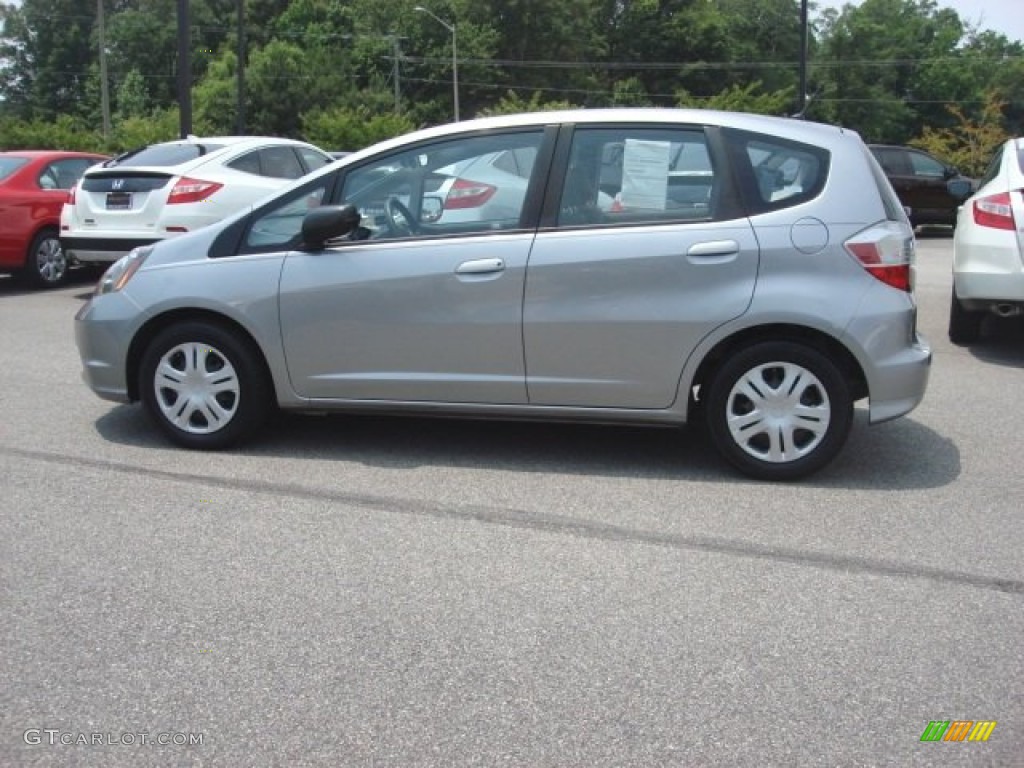 Storm Silver Metallic 2009 Honda Fit Standard Fit Model Exterior Photo #82479807