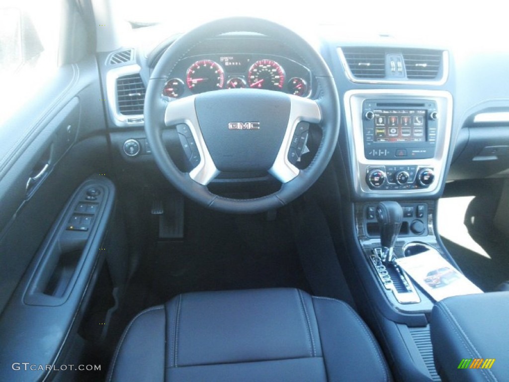 2013 Acadia SLT - Carbon Black Metallic / Ebony photo #21