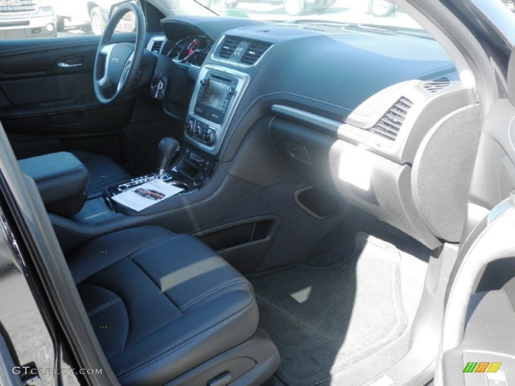 2013 Acadia SLT - Carbon Black Metallic / Ebony photo #29