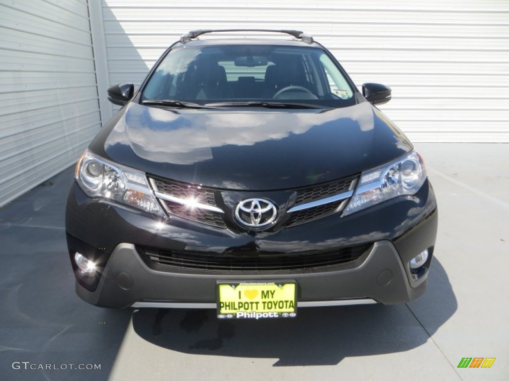 2013 RAV4 Limited - Black / Black photo #8