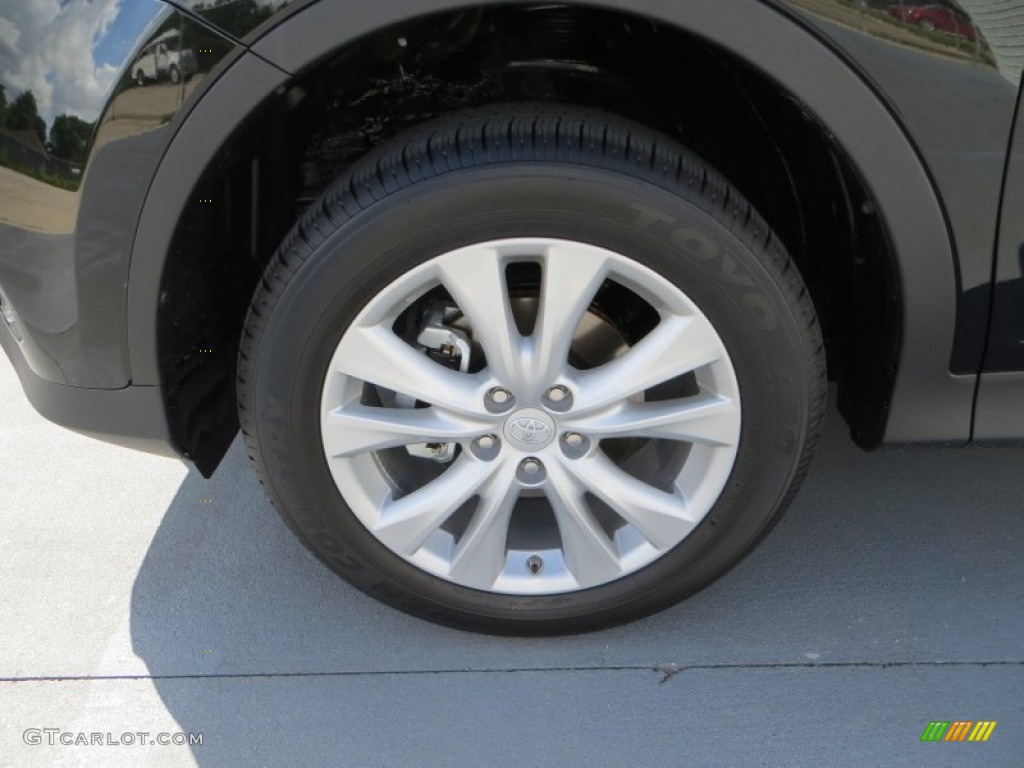 2013 RAV4 Limited - Black / Black photo #10