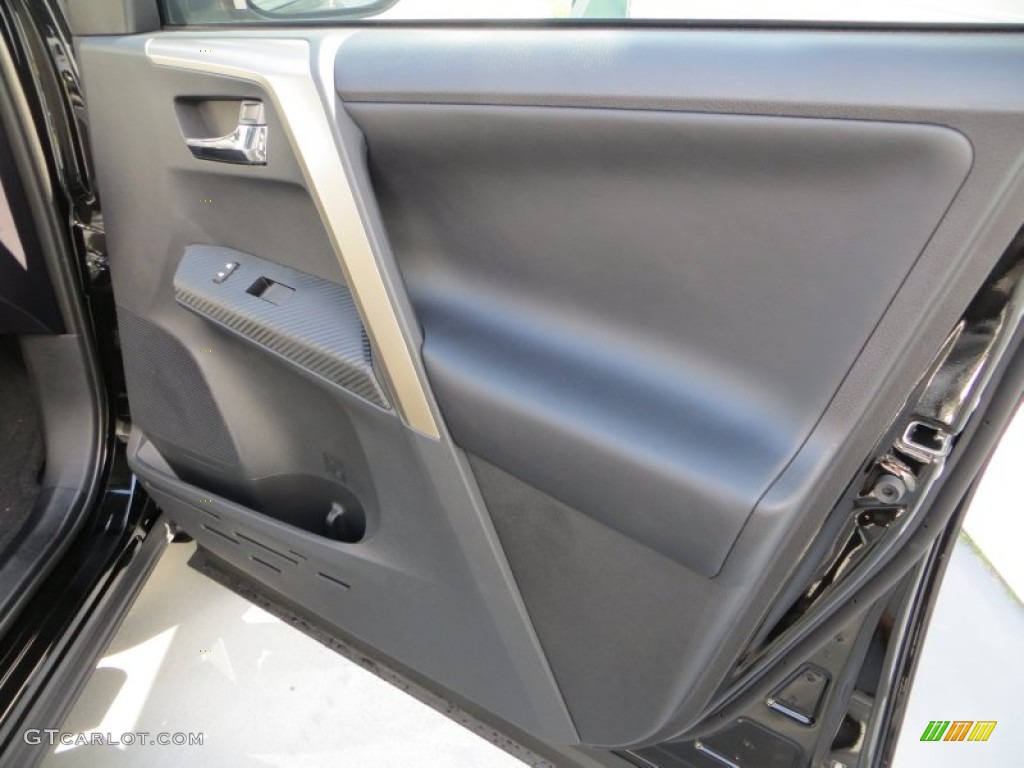 2013 Toyota RAV4 Limited Black Door Panel Photo #82480403