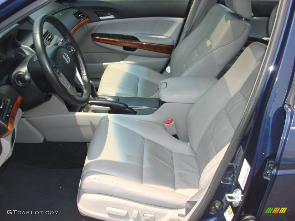 2011 Accord EX-L V6 Sedan - Royal Blue Pearl / Ivory photo #10