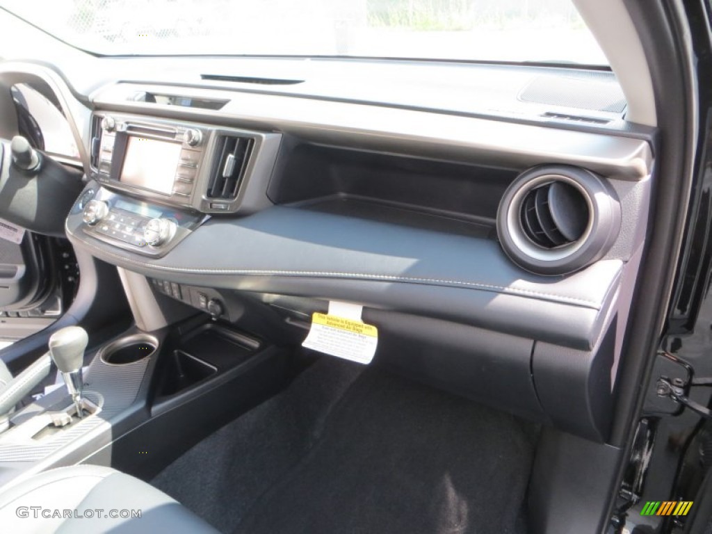 2013 RAV4 Limited - Black / Black photo #16
