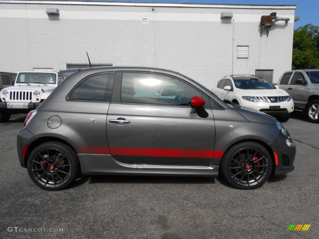 Grigio (Gray) 2013 Fiat 500 Abarth Exterior Photo #82480613