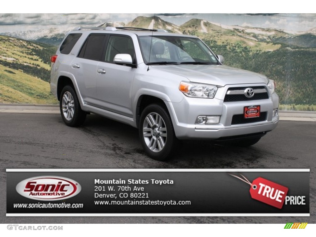 Classic Silver Metallic Toyota 4Runner