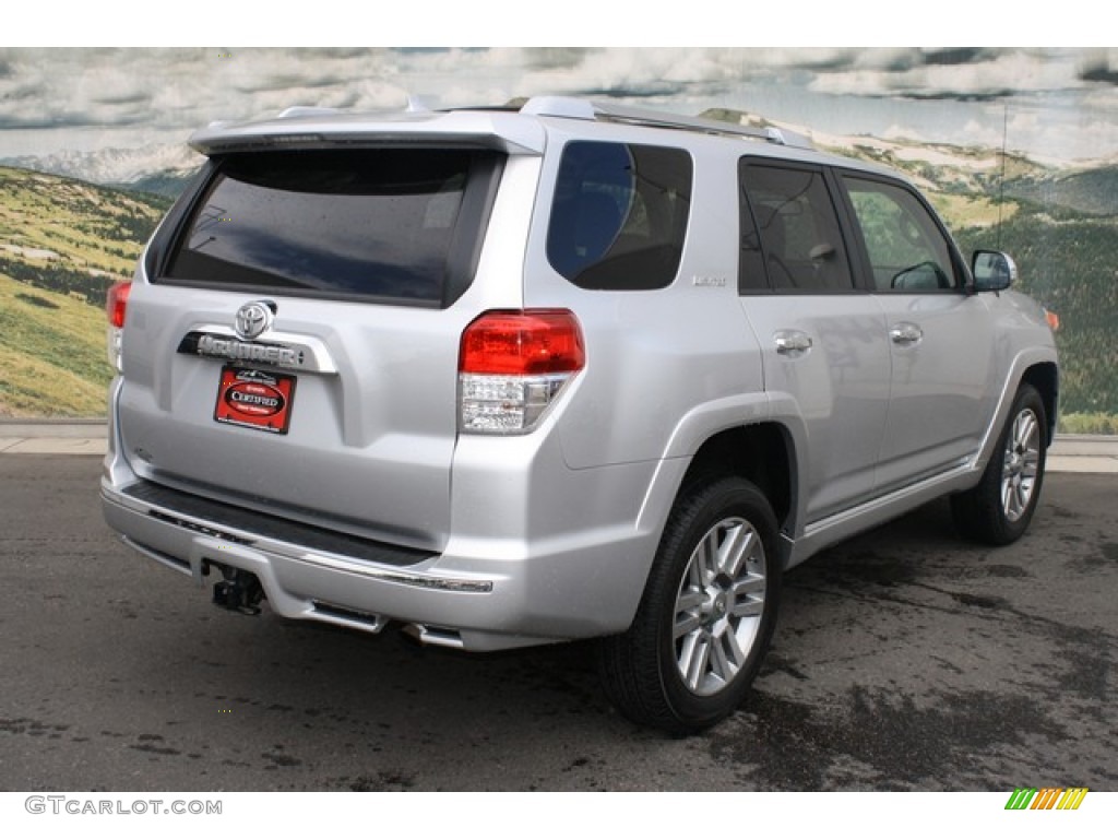 2010 4Runner Limited 4x4 - Classic Silver Metallic / Graphite photo #3