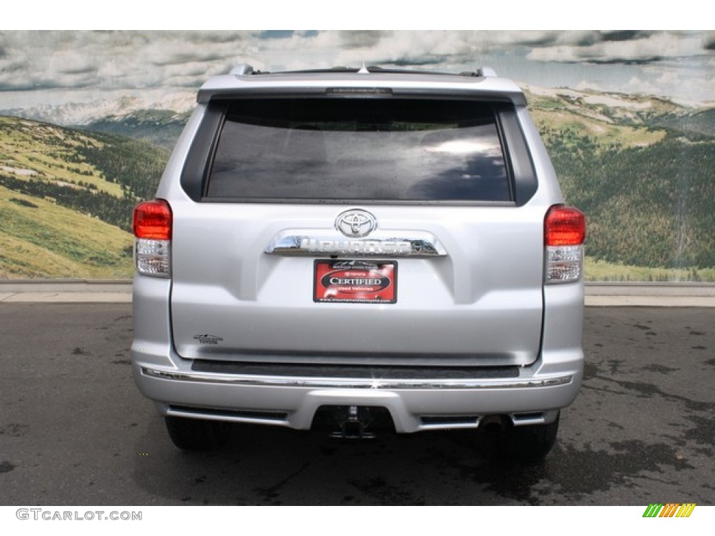 2010 4Runner Limited 4x4 - Classic Silver Metallic / Graphite photo #8