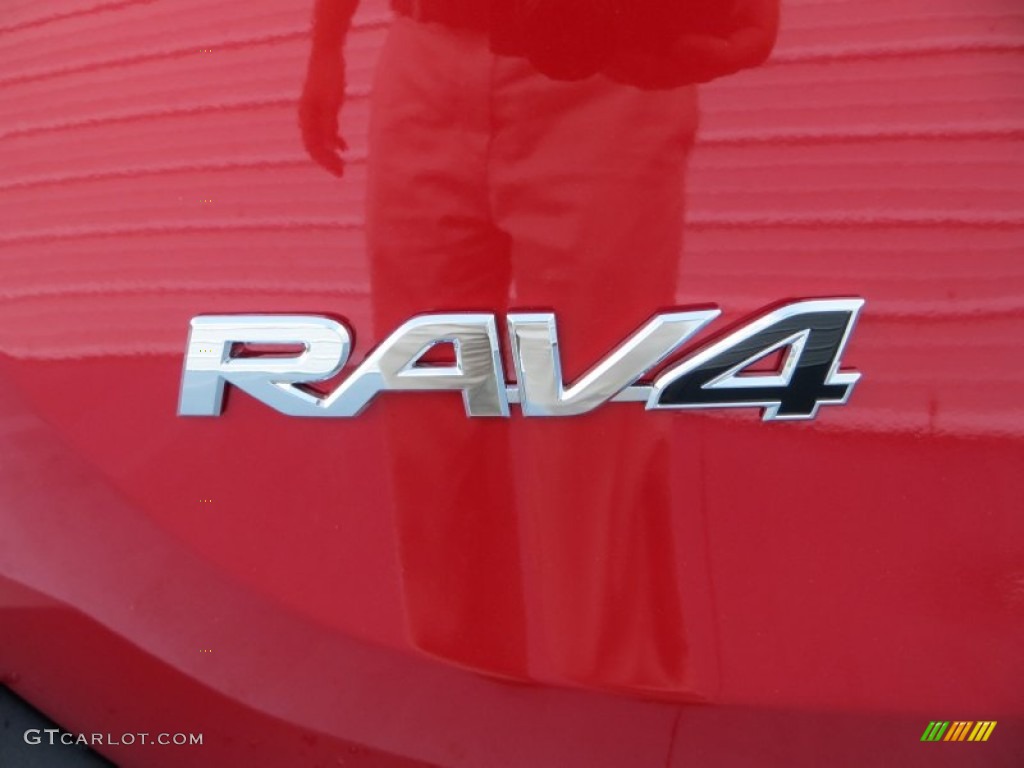 2013 RAV4 XLE - Barcelona Red Metallic / Ash photo #12