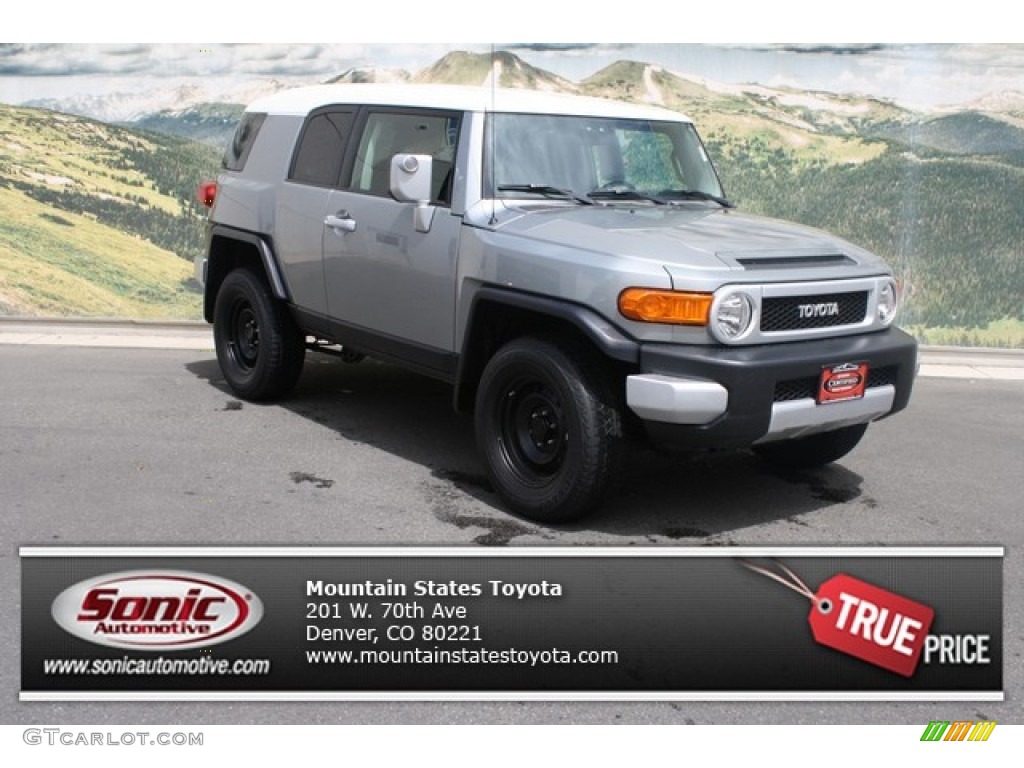 2010 FJ Cruiser 4WD - Silver Fresco Metallic / Dark Charcoal photo #1