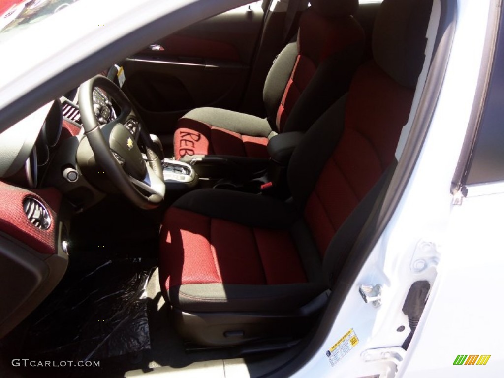 2013 Cruze ECO - Summit White / Jet Black/Sport Red photo #22