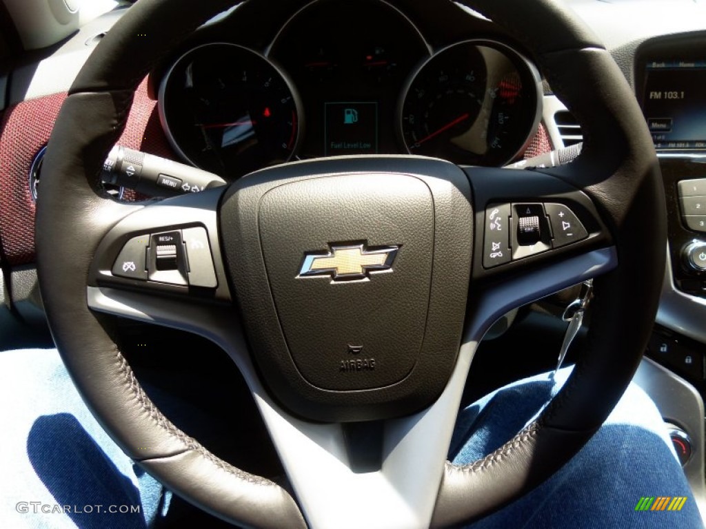 2013 Cruze ECO - Summit White / Jet Black/Sport Red photo #31