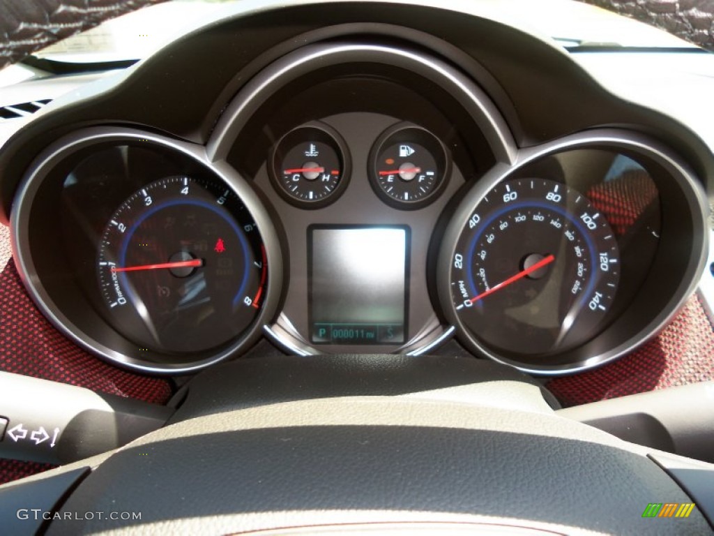 2013 Cruze ECO - Summit White / Jet Black/Sport Red photo #36
