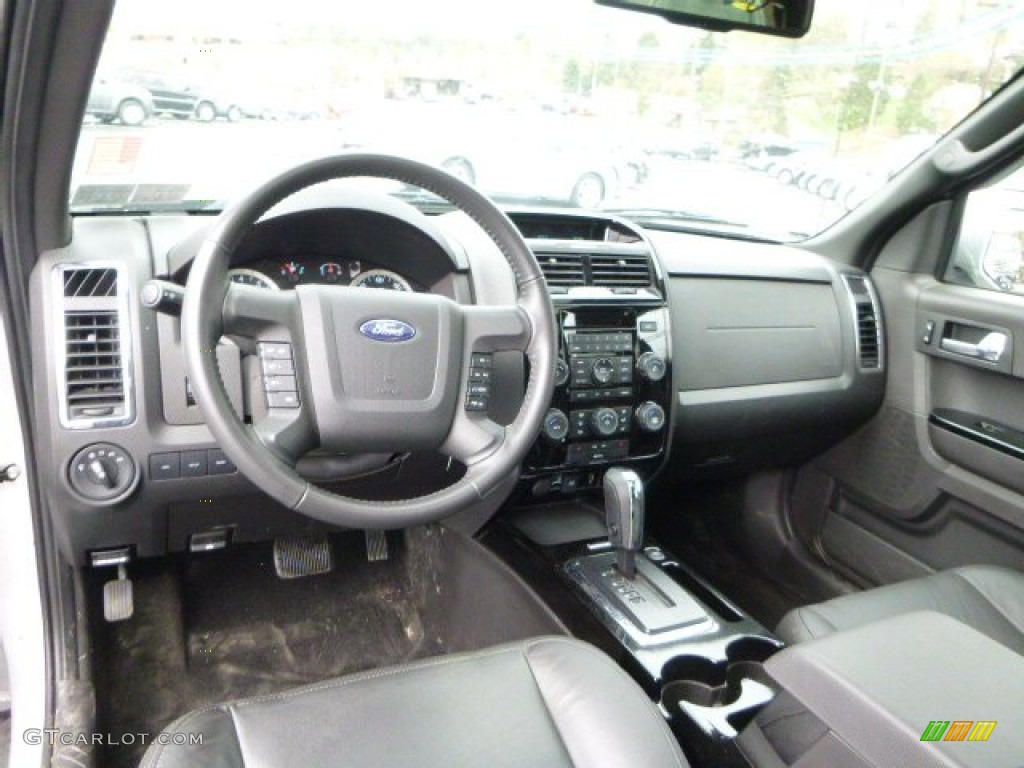 Charcoal Black Interior 2011 Ford Escape Limited V6 4WD Photo #82482773