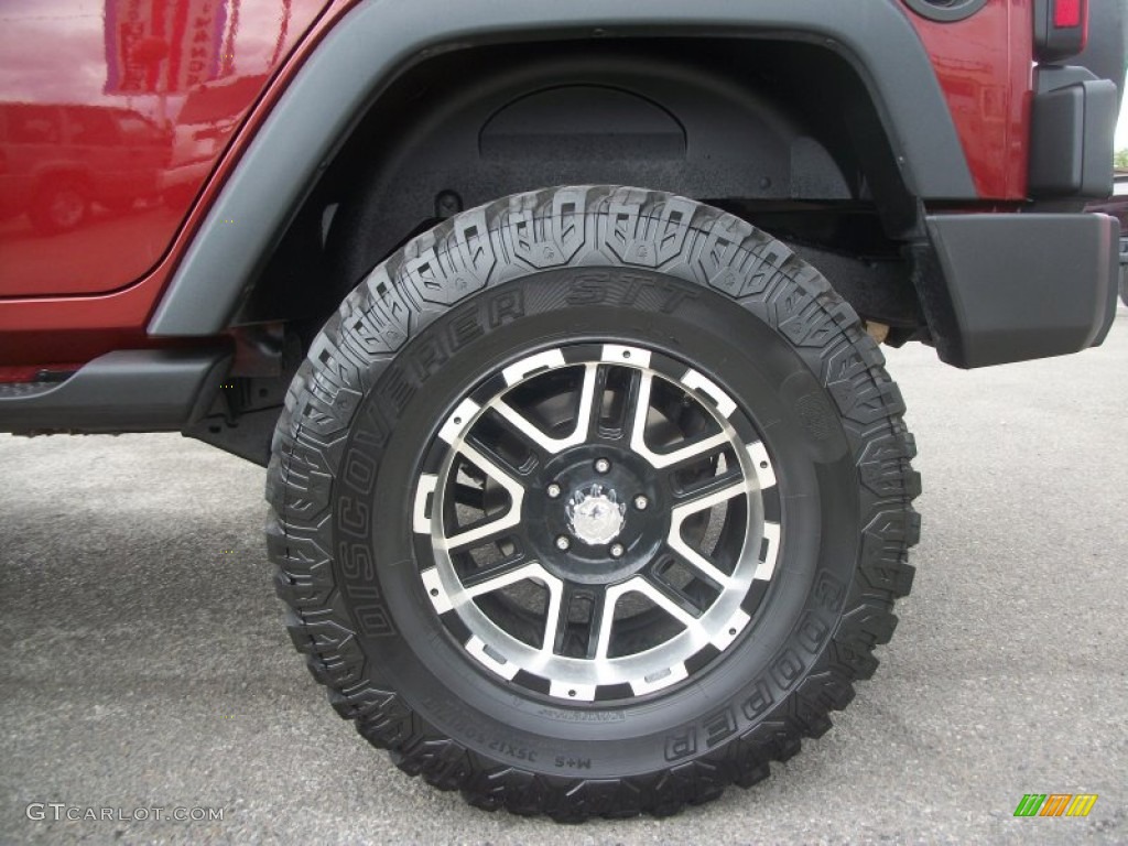 2008 Jeep Wrangler Unlimited X 4x4 Custom Wheels Photo #82483124