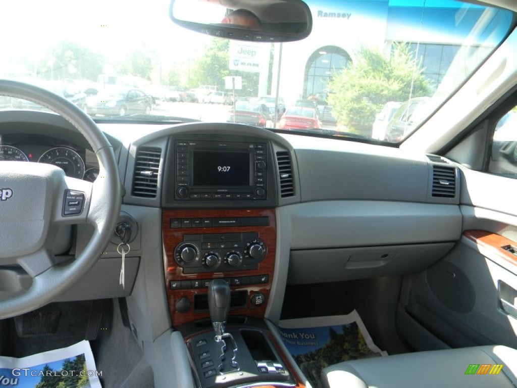 2007 Grand Cherokee Limited 4x4 - Steel Blue Metallic / Medium Slate Gray photo #9