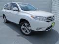 2013 Blizzard White Pearl Toyota Highlander Limited  photo #2
