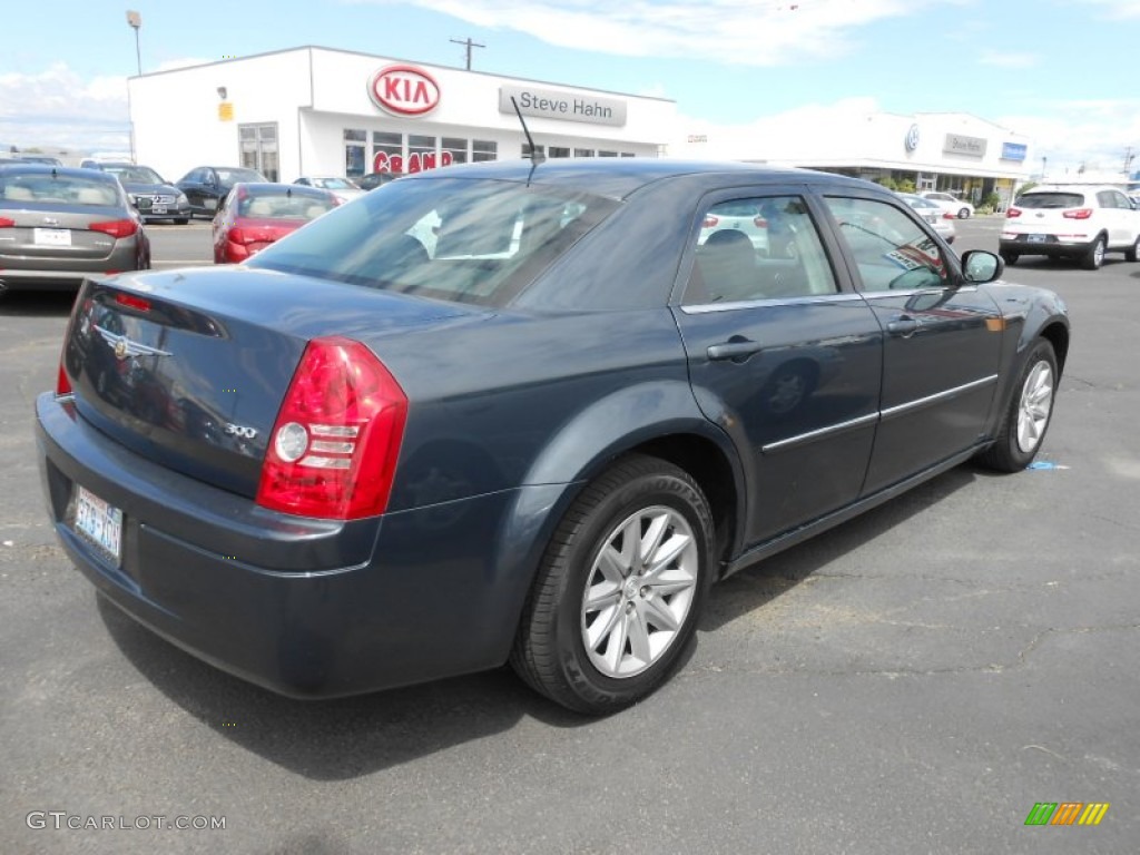2008 300 LX - Steel Blue Metallic / Dark Slate Gray photo #5