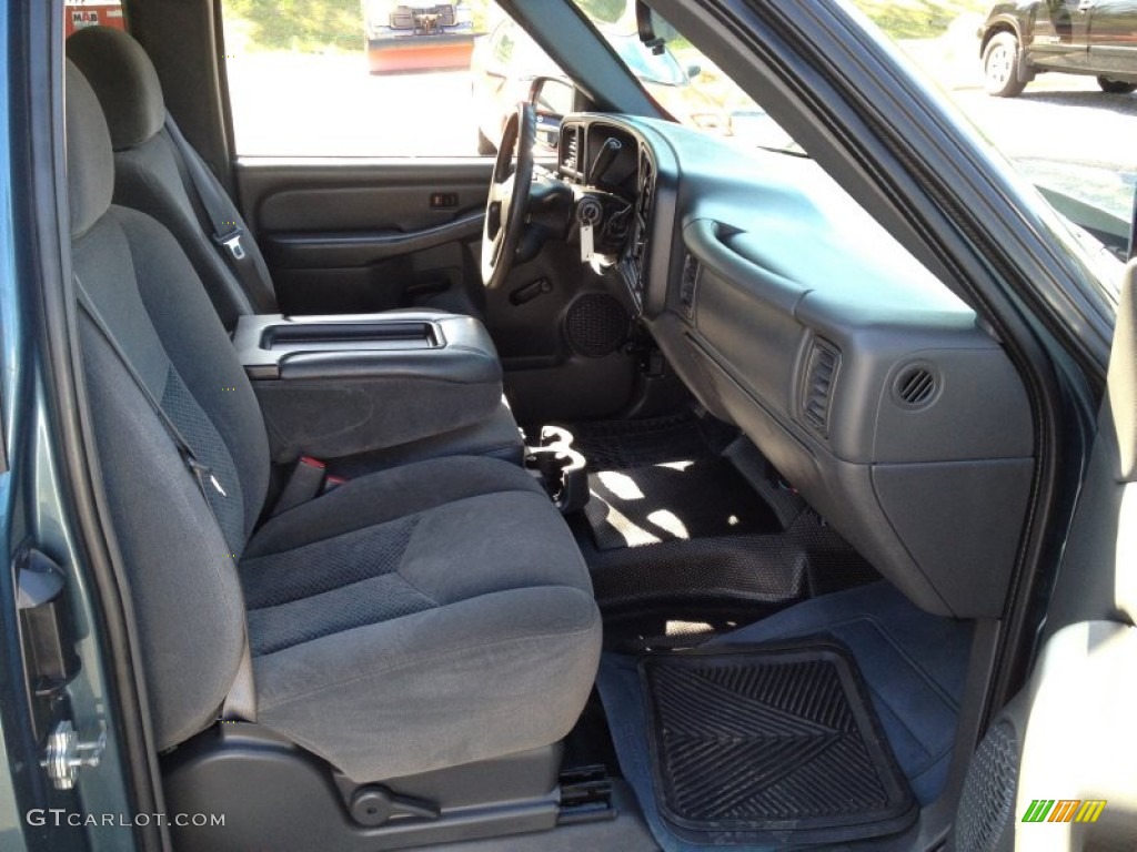 2007 Silverado 1500 Classic LS Extended Cab - Blue Granite Metallic / Dark Charcoal photo #9